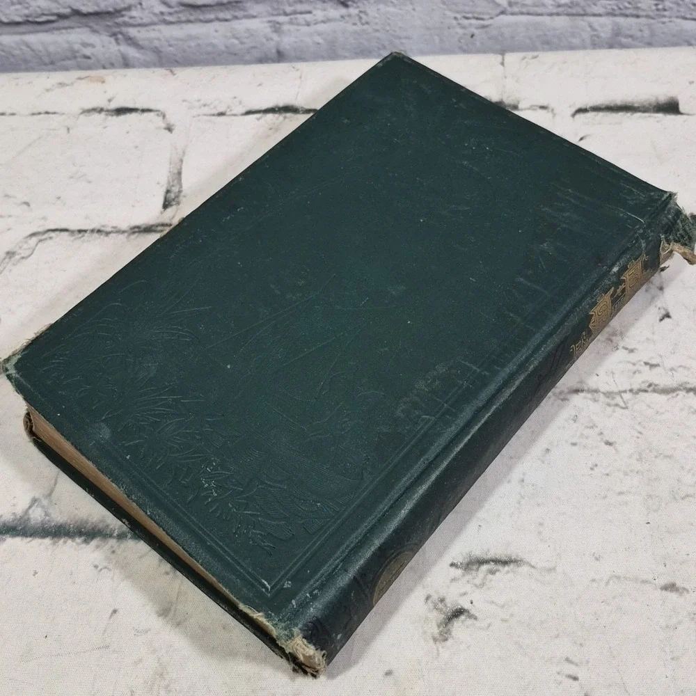 ANTIQUE 1872 ADVENTURE NOVEL: ROBINSON CRUSOE BY DANIEL DEFOE